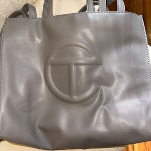 Medium Grey Shopping Bag